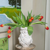 Les Fleur Tulip Vase, Ivory