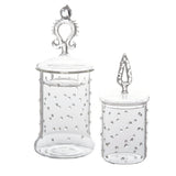 La Boheme Apothecary Jars, Set of 2