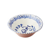 Casa Nuno Blue and White Medium Bowl