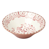 Casa Nuno Pink and White Large Bowl
