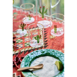 Aztec Tumbler, Cactus, Set of 4